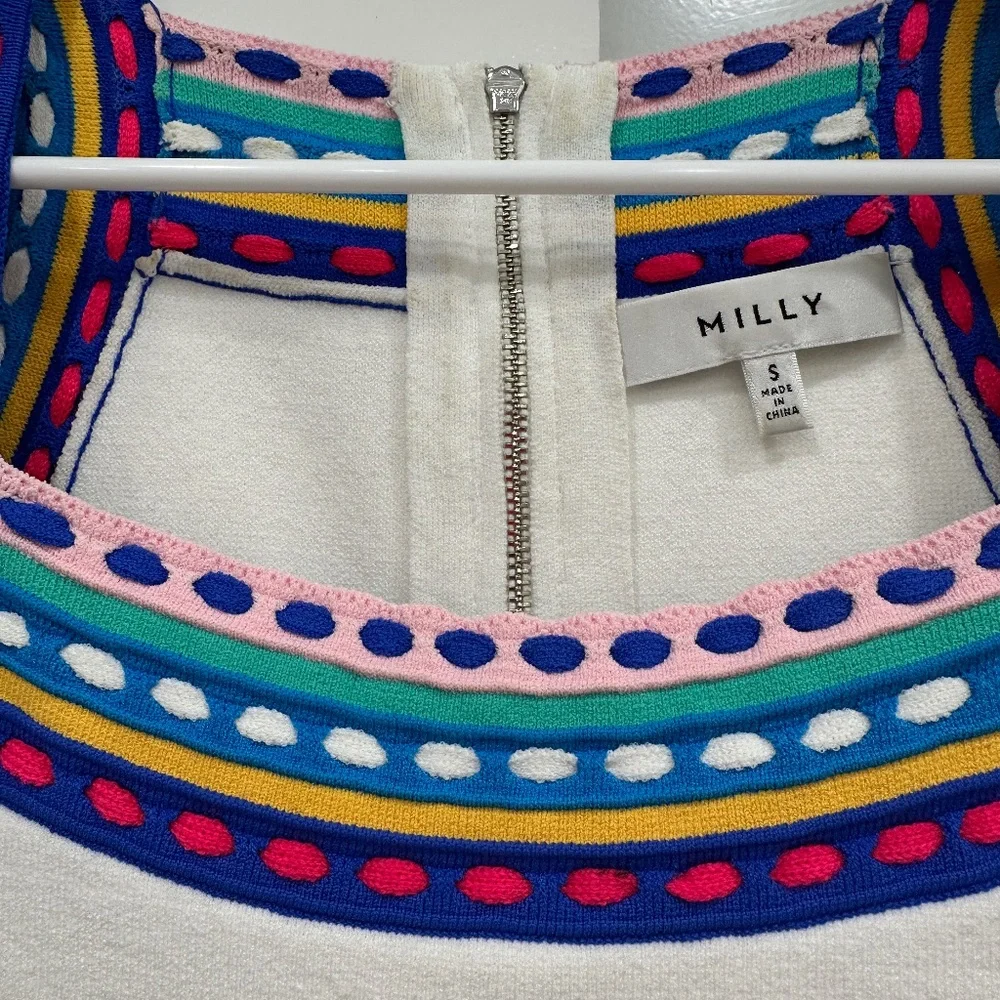 MILLY Sleeveless Knit Top - Picture 2 of 6